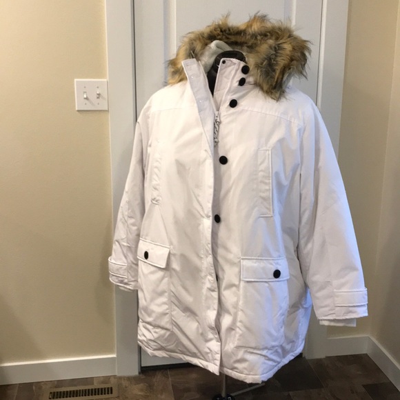 plus parka coat
